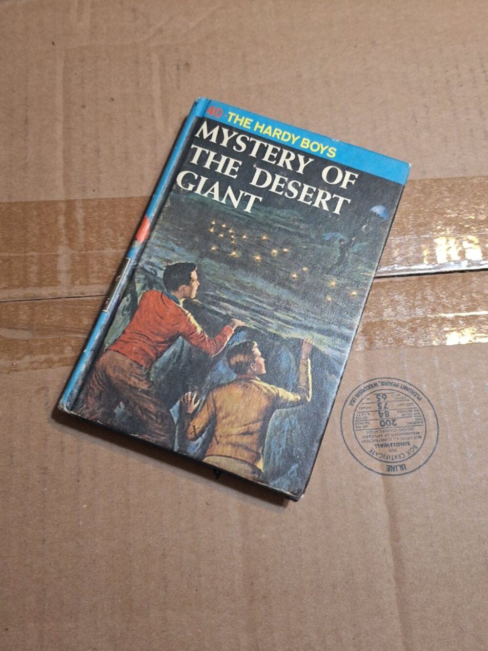 The Hardy Boys Mystery of the Desert Giant